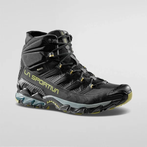 La Sportiva Ultra Raptor II Mid Leather Wide GTX Black/Cedar Αδιάβροχα Μποτάκια Πεζοπορίας