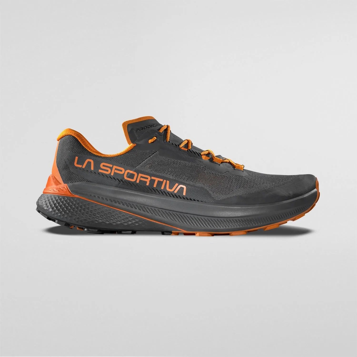 La Sportiva Prodigio Ultra Trail Running Παπούτσια Ορεινού Τρεξίματος Carbon/Marmalade - Εικόνα 6
