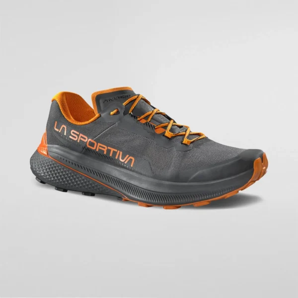 La Sportiva Prodigio Ultra Trail Running Παπούτσια Ορεινού Τρεξίματος Carbon/Marmalade