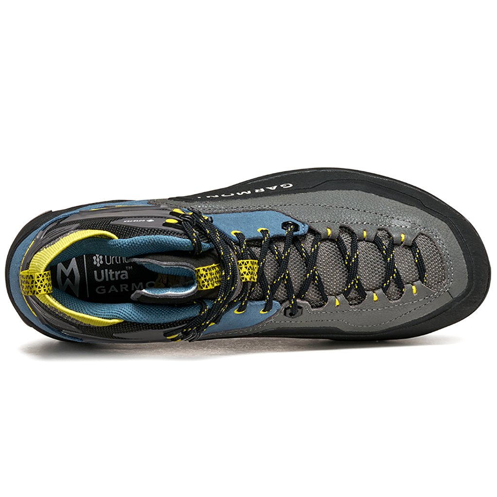 Garmont Akron Mid GTX Αδιάβροχο Παπούτσι Ορειβασίας Fin Blue/Sheen Yellow - Εικόνα 3