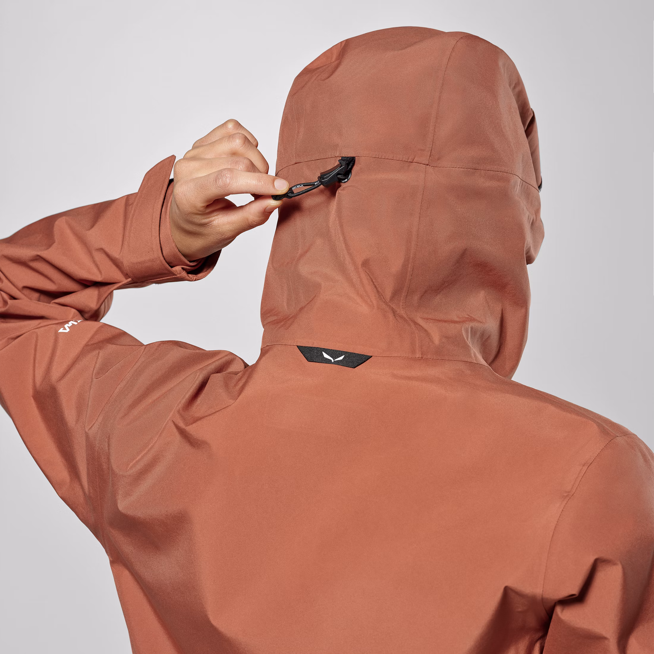 Salewa Puez GORE-TEX® 3L Jacket Etruscan Red Γυναικεία Αδιάβροχη Μεμβράνη - Εικόνα 5