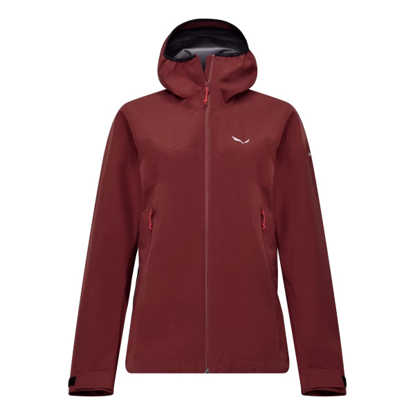 Salewa Puez GORE-TEX® 3L Jacket Etruscan Red Γυναικεία Αδιάβροχη Μεμβράνη