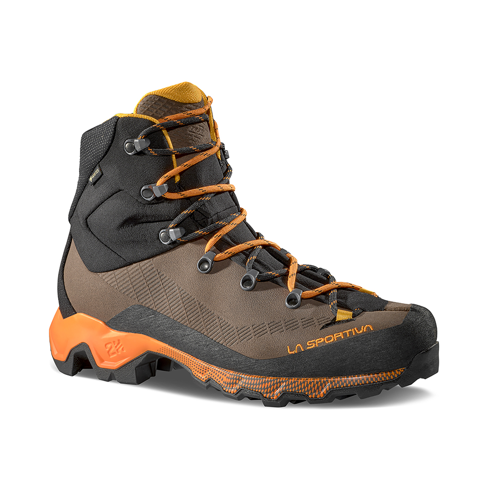 La Sportiva Aequilibrium Trek Gtx Μπότα Ορειβασίας Chocolate/Papaya - Image 2