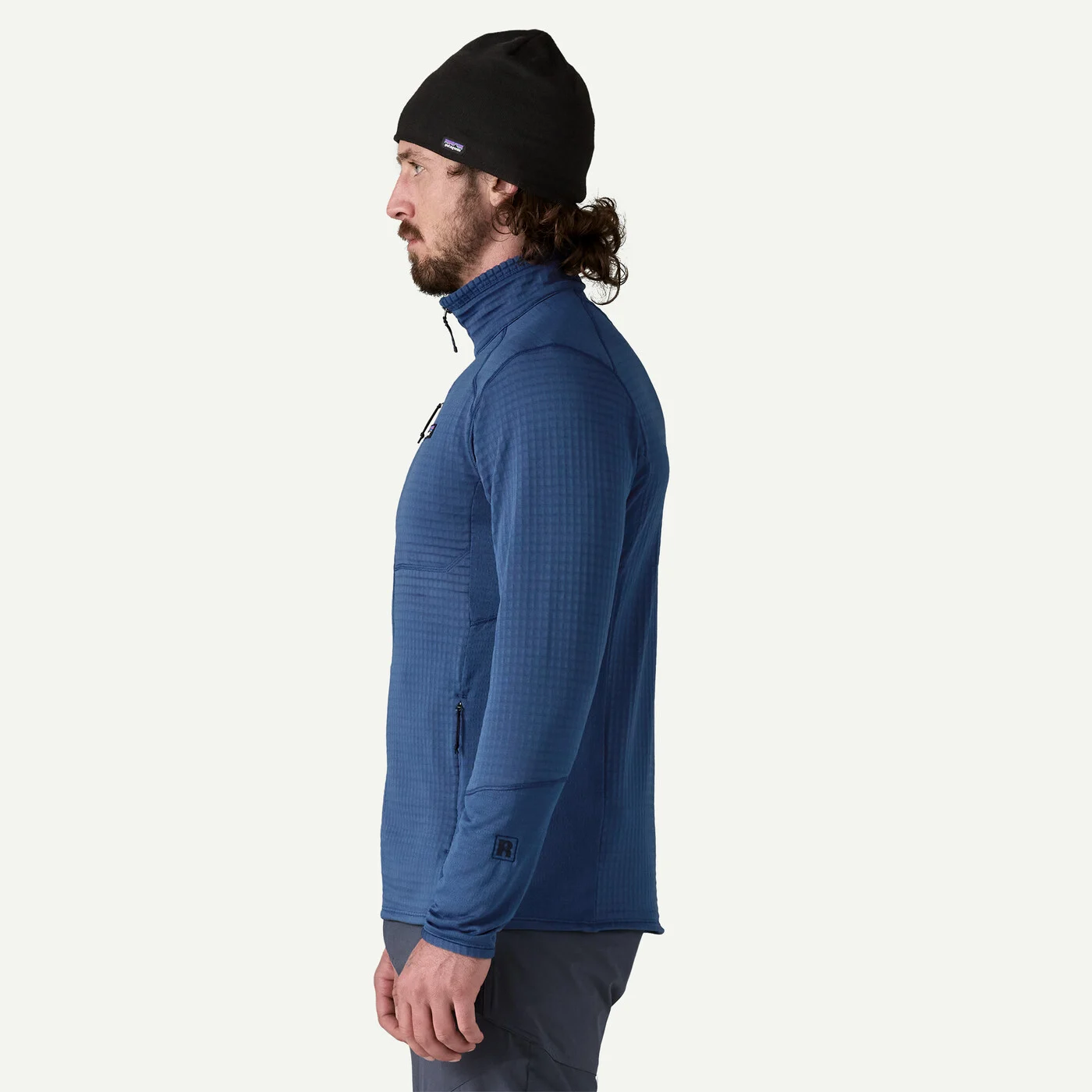 Patagonia R1 Fleece Ανδρικό Τεχνικό Συνθετικό Jacket Clement Blue - Image 4