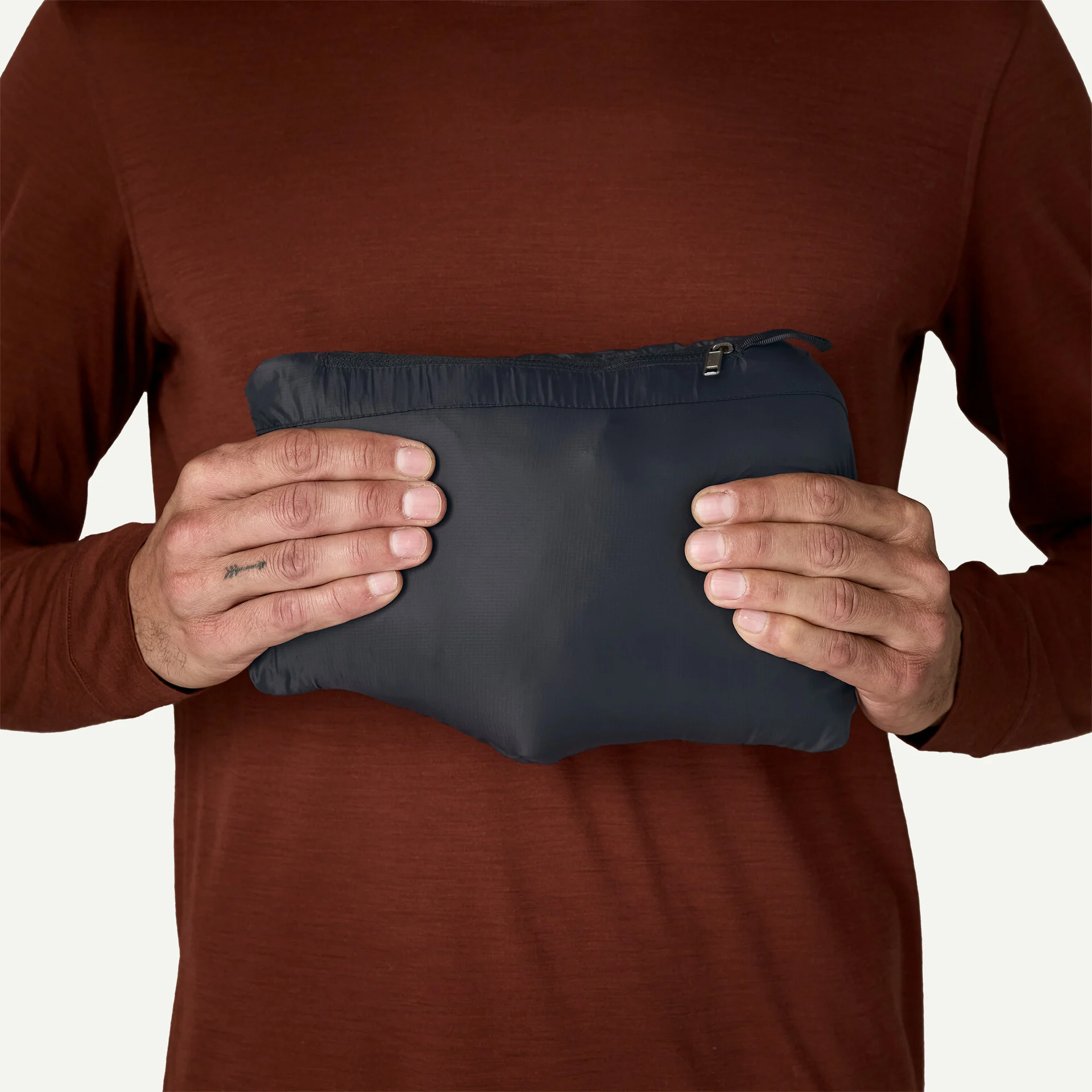 Patagonia Down Sweater Hoody Αντρικό Πουπουλένιο Μπουφάν Amanita Red - Εικόνα 6