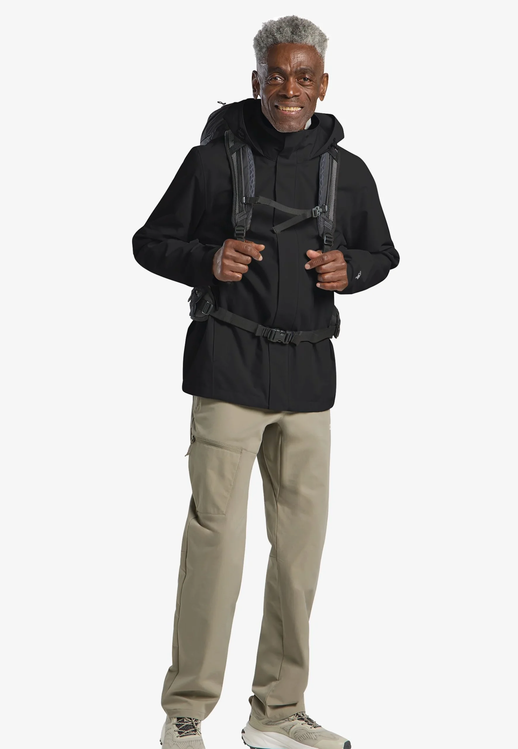 Jack Wolfskin Trailtime 2l Jkt Ανδρική Αδιάβροχη Μεμβράνη Black - Image 10