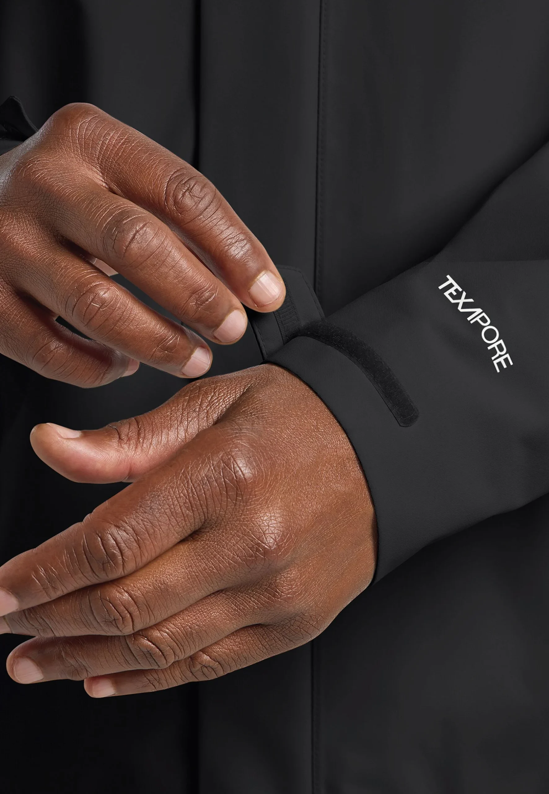 Jack Wolfskin Trailtime 2l Jkt Ανδρική Αδιάβροχη Μεμβράνη Black - Image 6