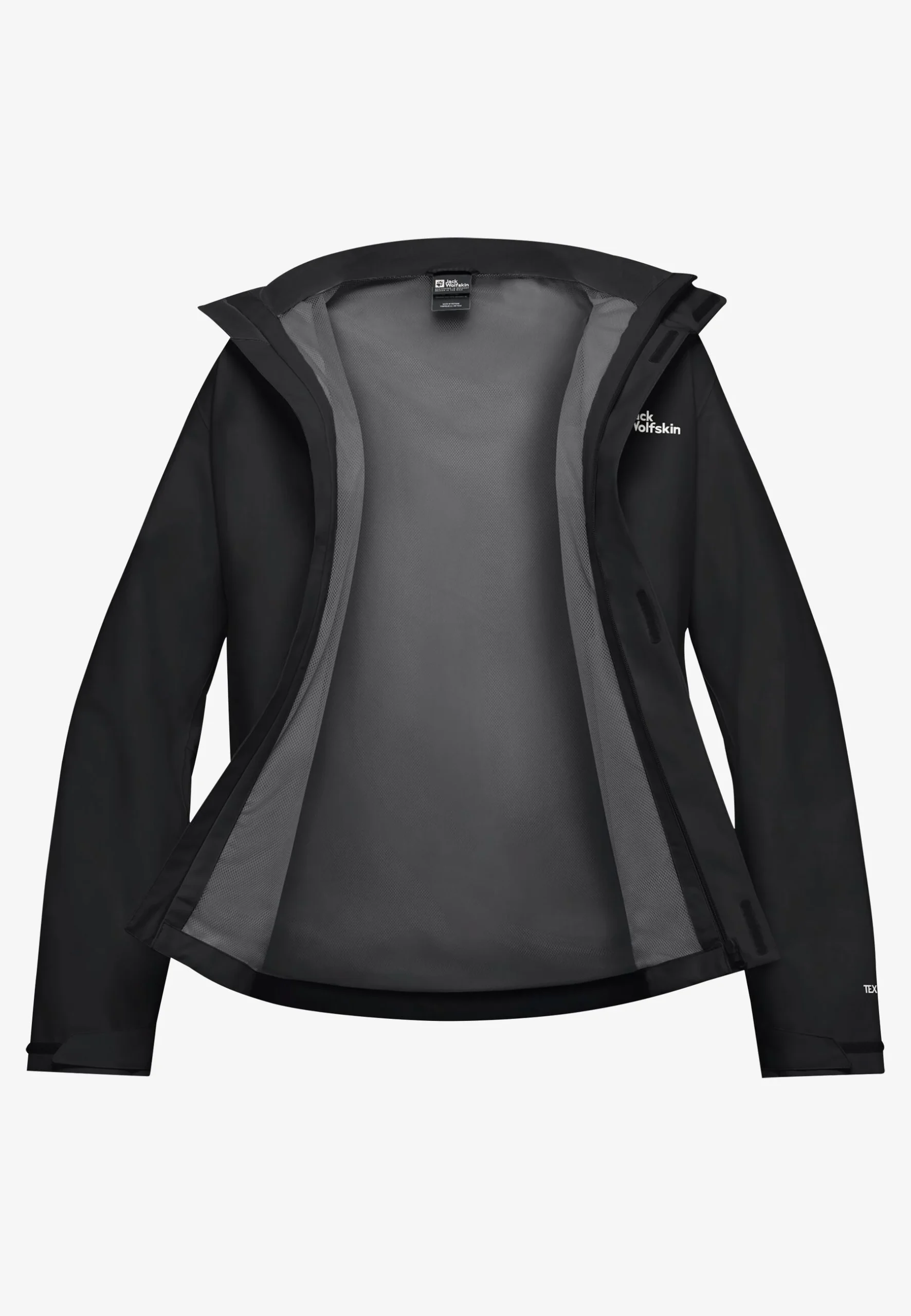 Jack Wolfskin Trailtime 2l Jkt Ανδρική Αδιάβροχη Μεμβράνη Black - Image 4