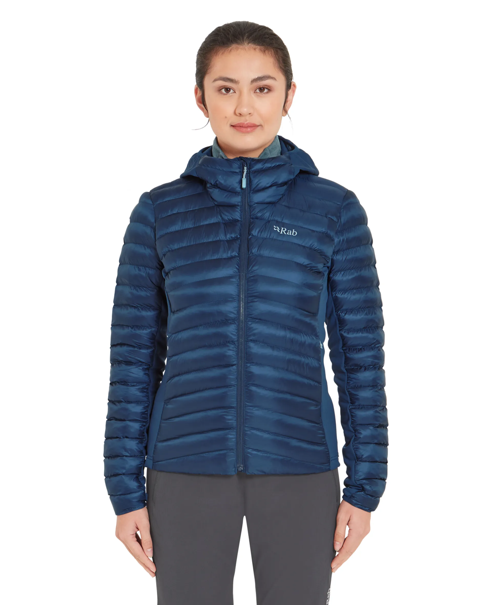 Rab Cirrus Flex Γυναικείο Συνθετικό Puffer Μπουφάν Slim Fit Tempest Blue - Image 3