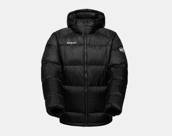 Mammut Glacier Glow IN Hooded Jacket Αντρικό Πουπουλένιο Μπουφάν Black