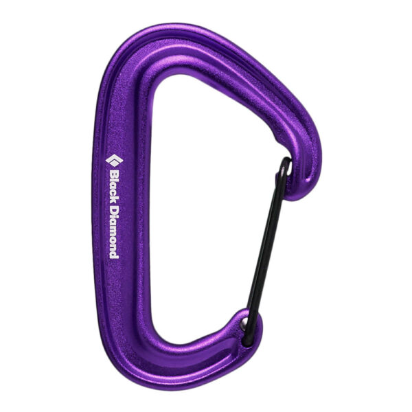 Black Diamond Miniwire Μωβ Καραμπίνερ