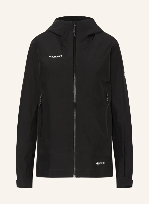 Mammut Crater Light HS GORE-TEX® Jacket Γυναικεία Αδιάβροχη Μεμβράνη Regular Fit Black
