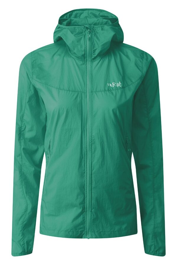 Rab Vital Windshell Hoody Peacock Γυναικείο Αντιανεμικό