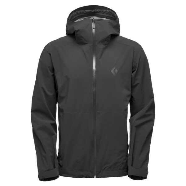 Black Diamond Men's Stormline Stretch Rain Black Αδιάβροχο Jacket