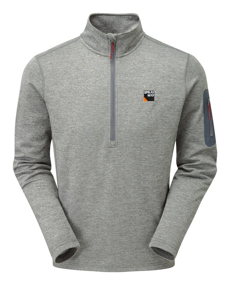 Sprayway Saul Half-Zip Chrome Ανδρικό Fleece