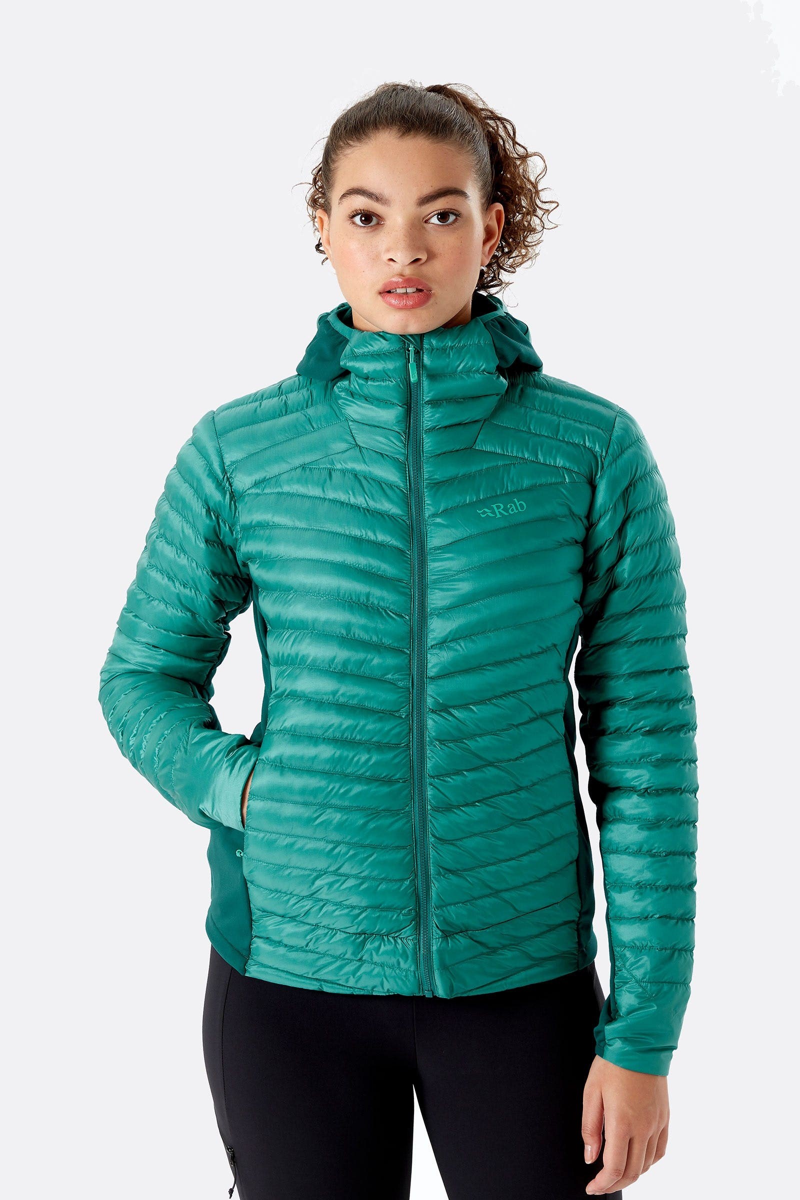 Rab Cirrus Flex 2.0 Insulated Hoody Γυναικείο Συνθετικό Puffer Μπουφάν - Image 3