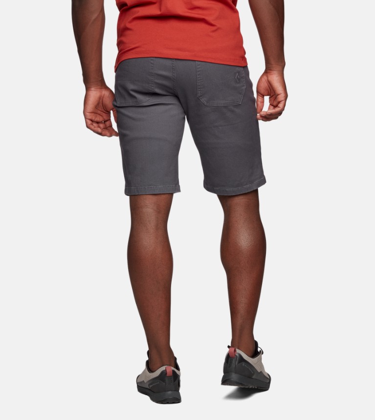 Black Diamond Mens Stretch Font Shorts Carbon Ανδρική Βερμούδα - Image 3