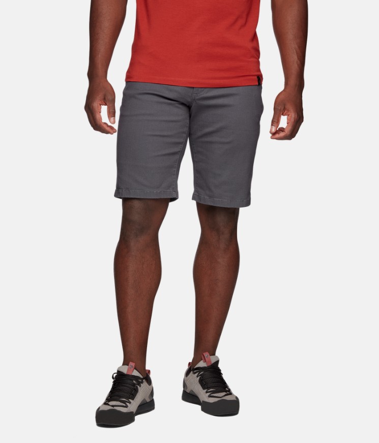 Black Diamond Mens Stretch Font Shorts Carbon Ανδρική Βερμούδα - Image 2