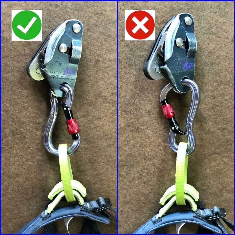 Black Diamond GridLock Screwgate Carabiner Καραμπίνερ Ασφαλείας - Image 4