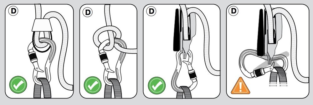 Black Diamond GridLock Screwgate Carabiner Καραμπίνερ Ασφαλείας - Image 3