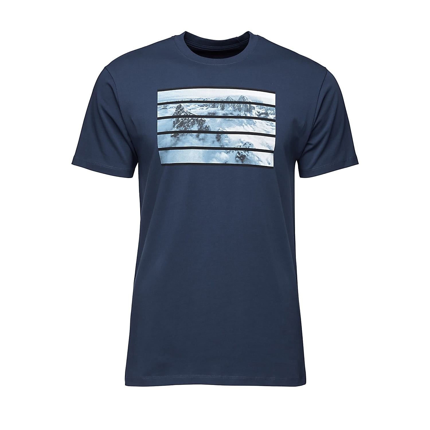 Black Diamond Mens Aerial View Tee Αντρικό Κοντομάνικο Μπλουζάκι