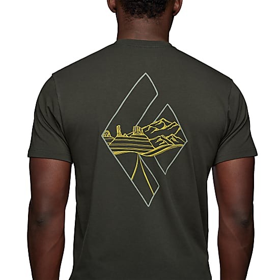Black Diamond Mens Desert To Mountains Tee Αντρικό Κοντομάνικο Μπλουζάκι - Image 3