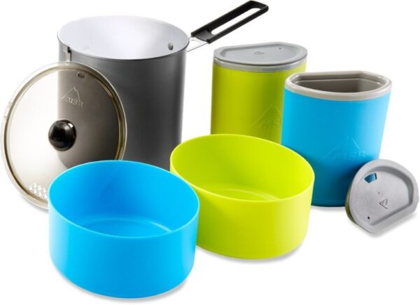 Msr Trail Lite Duo Cook Set Σκεύη Φαγητού 2 Ατόμων
