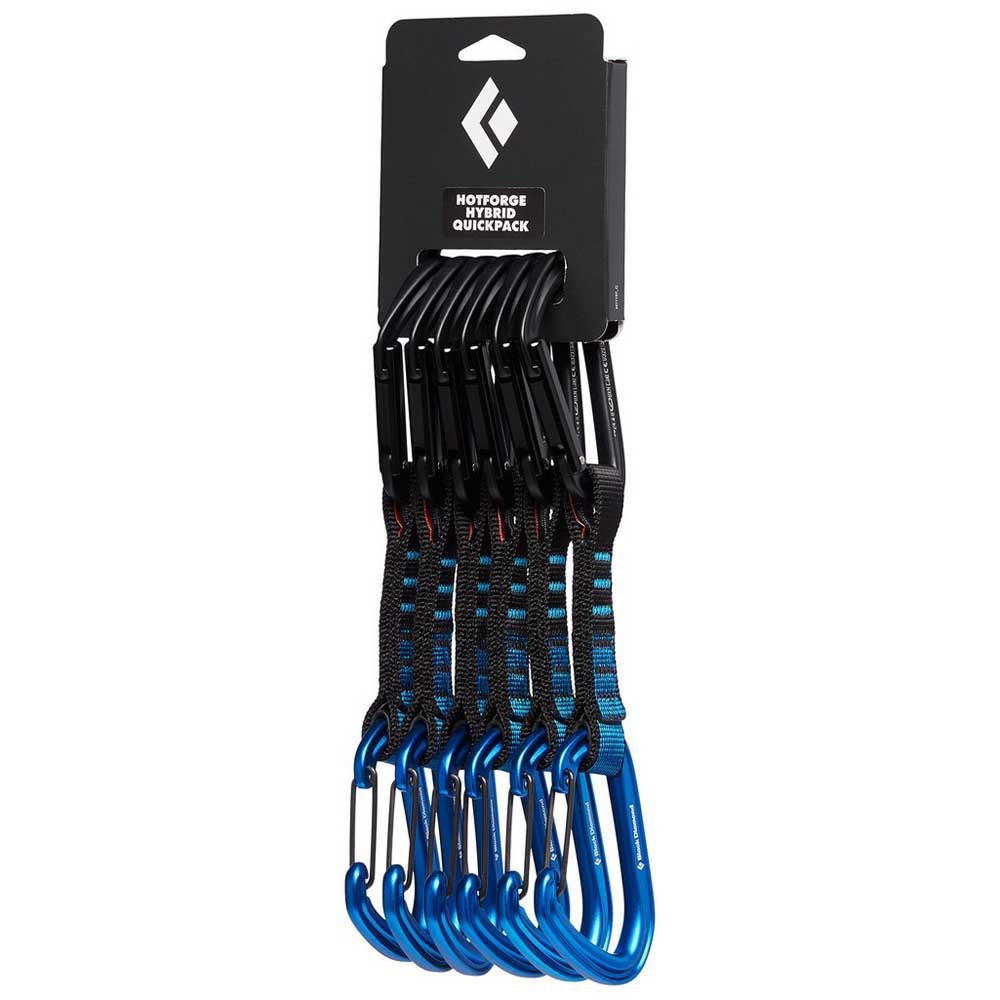 Black Diamond Hotforge Hybrid Quickpack 12cm Carabiner Set 6 Σετάκια - Image 2
