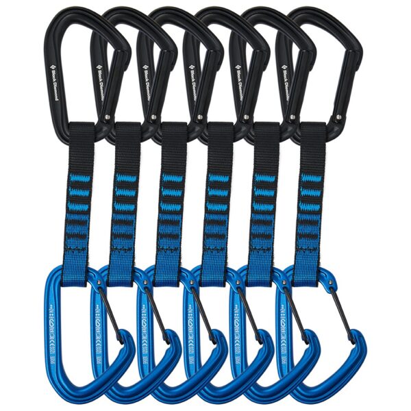 Black Diamond Hotforge Hybrid Quickpack 12cm Carabiner Set 6 Σετάκια