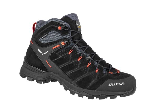 Salewa Ms Alp Mate Mid Wp Black Αδιάβροχο Μποτάκι Ορειβασίας