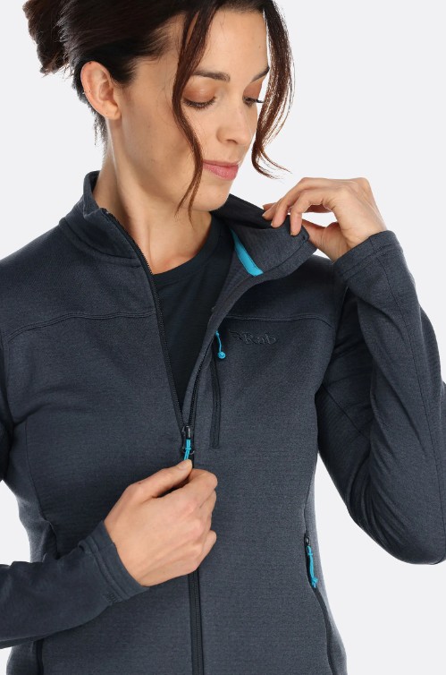 Rab Graviton Jacket Orion Blue Γυναικείο Fleece - Image 4