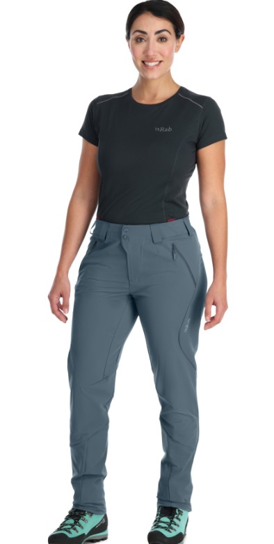 Rab Ascendor AS Pant Soft-shell Orion Blue Γυναικείο Παντελόνι Βουνού - Image 2