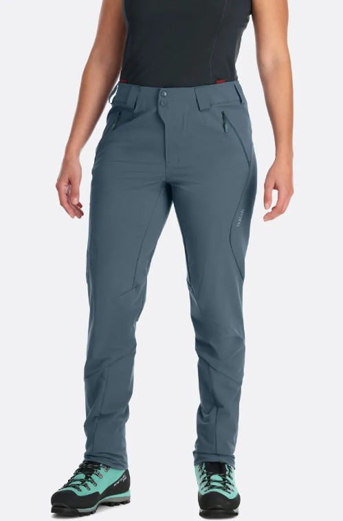 Rab Ascendor AS Pant Soft-shell Orion Blue Γυναικείο Παντελόνι Βουνού - Image 3