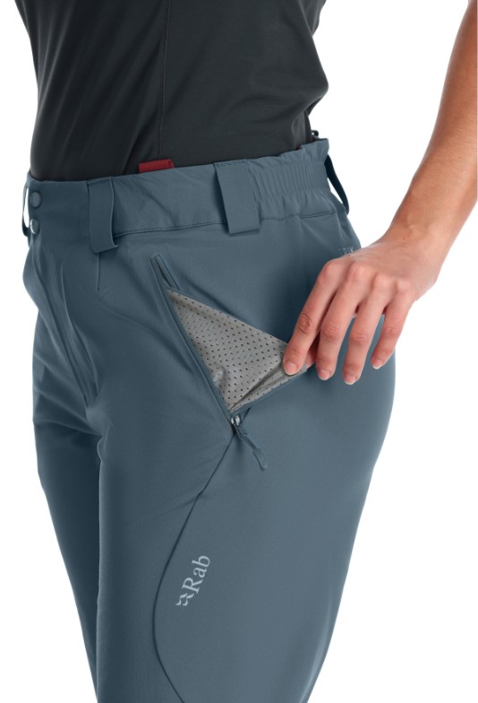 Rab Ascendor AS Pant Soft-shell Orion Blue Γυναικείο Παντελόνι Βουνού - Image 6