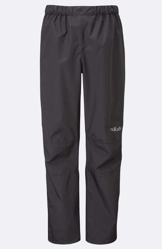 Rab Downpour Eco Pants Black Αδιάβροχο Γυναικείο Παντελόνι 20.000 HH