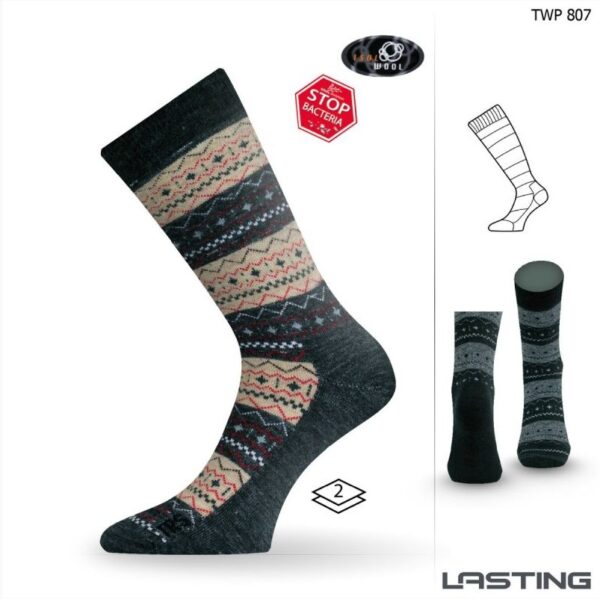 Lasting TWP Woolen Trekking Socks Μάλλινες Κάλτσες Ορειβασίας