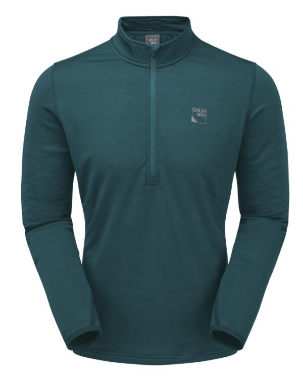 Sprayway Dornie Half-Zip Marine Blue Fleece