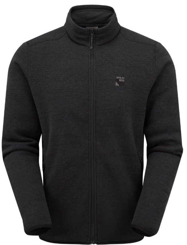 Sprayway Rowarth Fleece Polartec® Black Μακρυμάνικη Ζακέτα