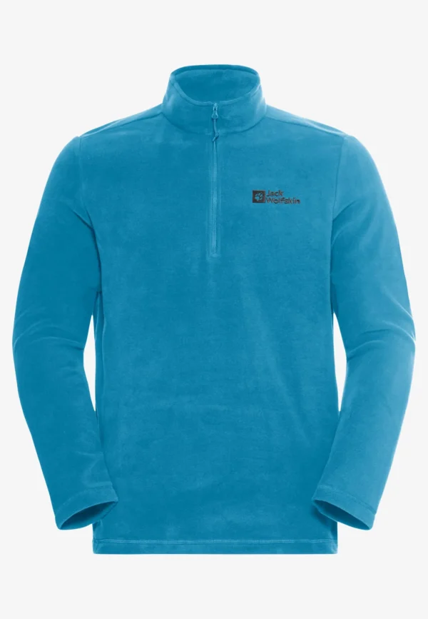 Jack Wolfskin Taunus Half Zip Ανδρική Συνθετική Fleece Ζακέτα Aurora Blue