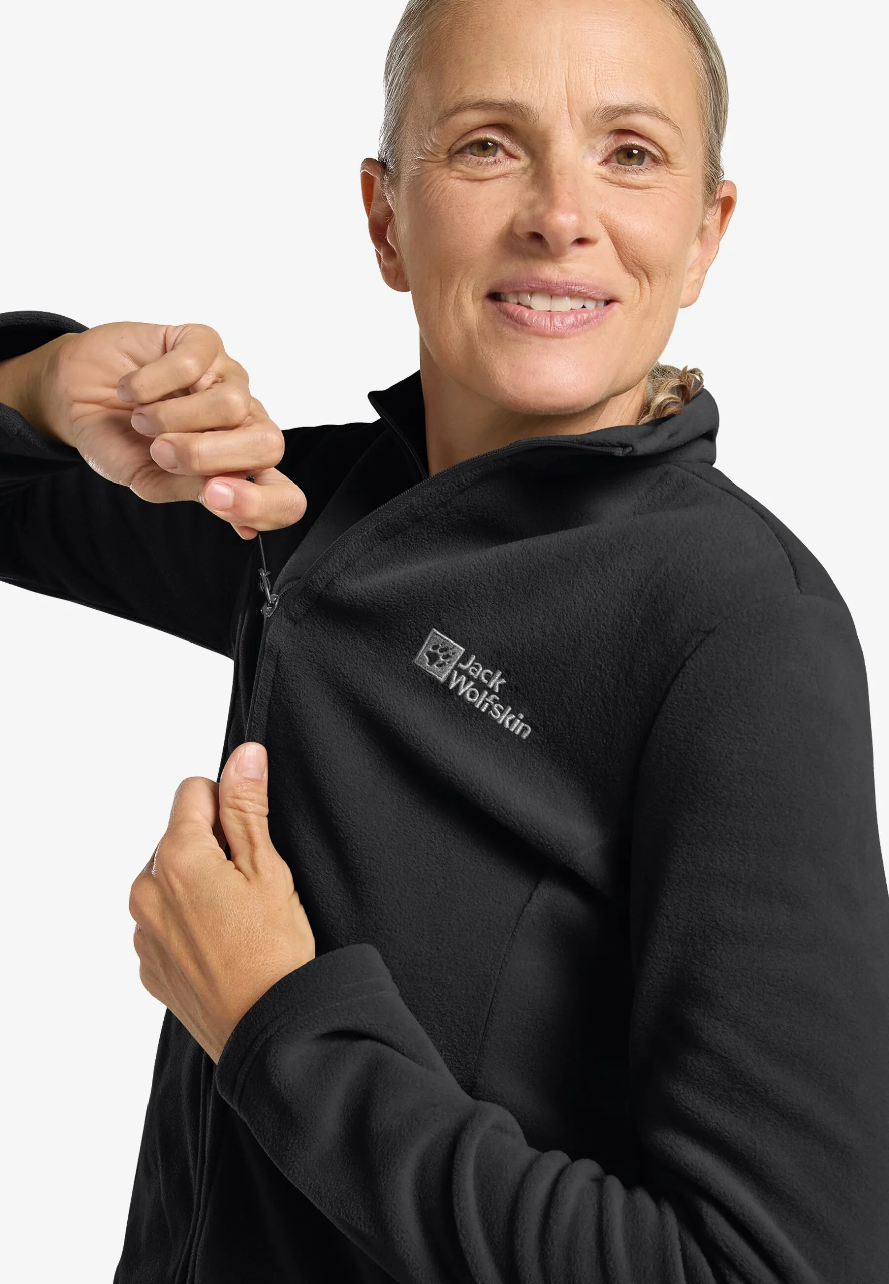 Jack Wolfskin Taunus Full Zip Γυναικεία Συνθετική Fleece Ζακέτα - Image 9