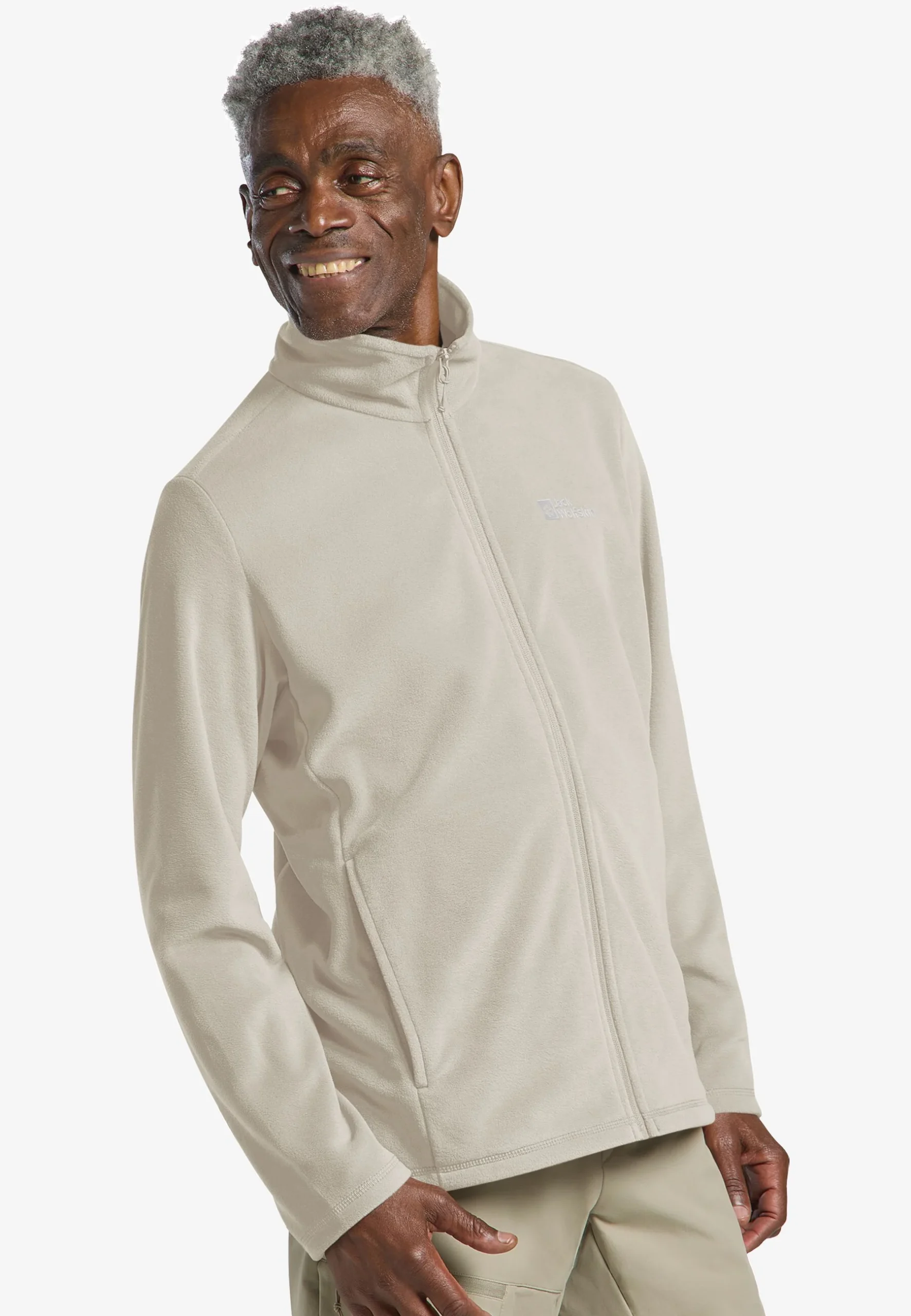Jack Wolfskin Taunus Full Zip Ανδρική Συνθετική Fleece Ζακέτα - Εικόνα 6