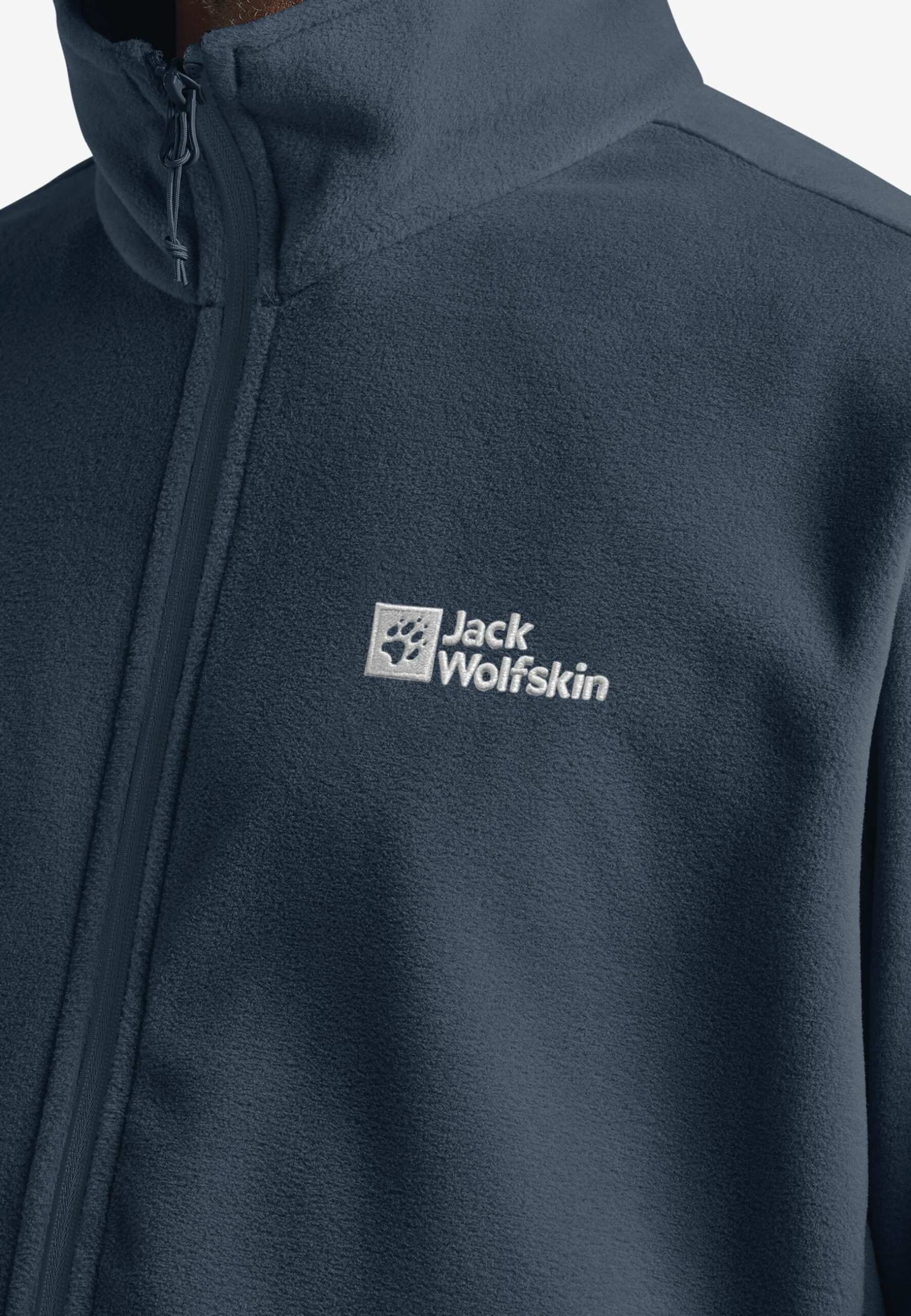 Jack Wolfskin Taunus Full Zip Ανδρική Συνθετική Fleece Ζακέτα - Εικόνα 4