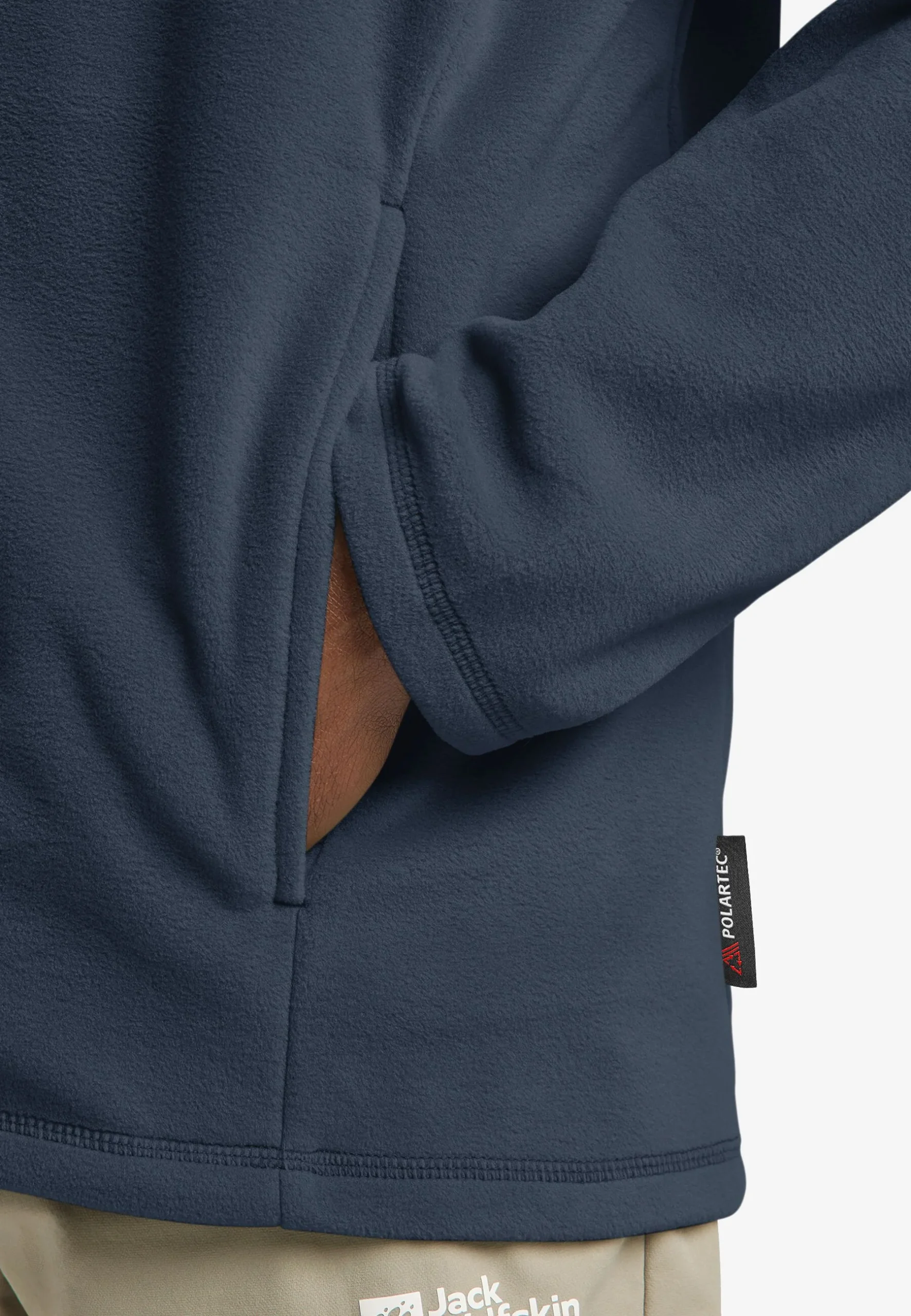 Jack Wolfskin Taunus Full Zip Ανδρική Συνθετική Fleece Ζακέτα - Εικόνα 5