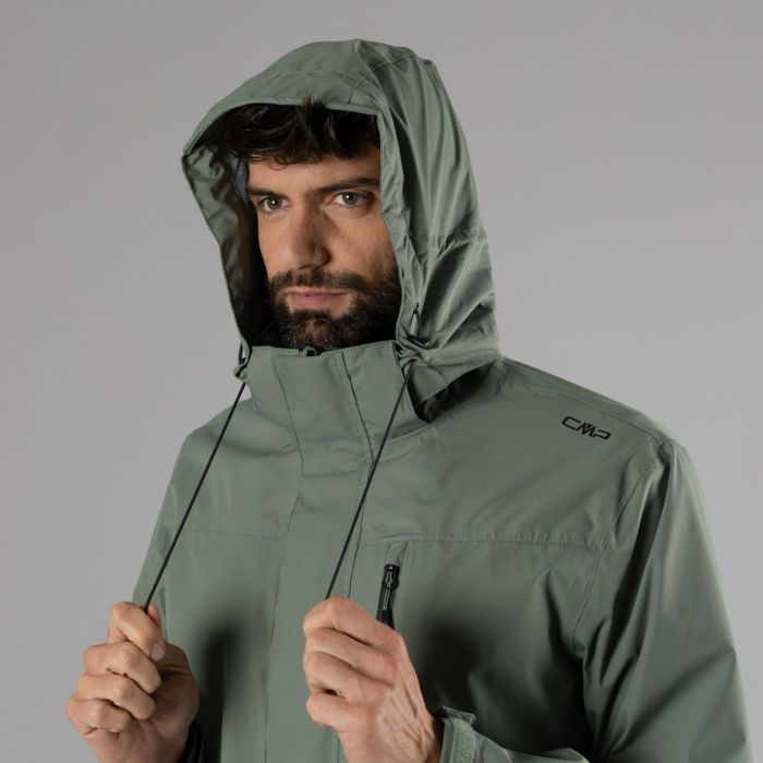 CMP Jacket Zip Hood Ανδρικό Αδιάβροχο - Image 5