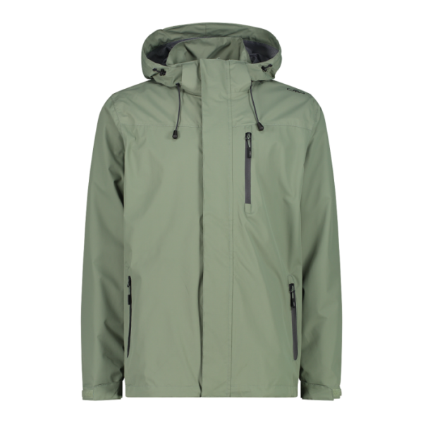 CMP Jacket Zip Hood Ανδρικό Αδιάβροχο