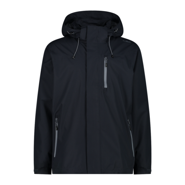 CMP Jacket Zip Hood Ανδρικό Αδιάβροχο Anthracite
