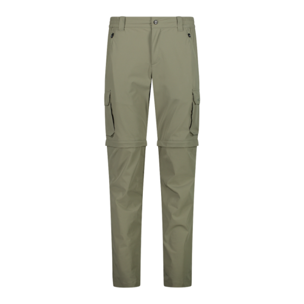 CMP Zip Off Ανδρικό Παντελόνι-Βερμούδα Sage