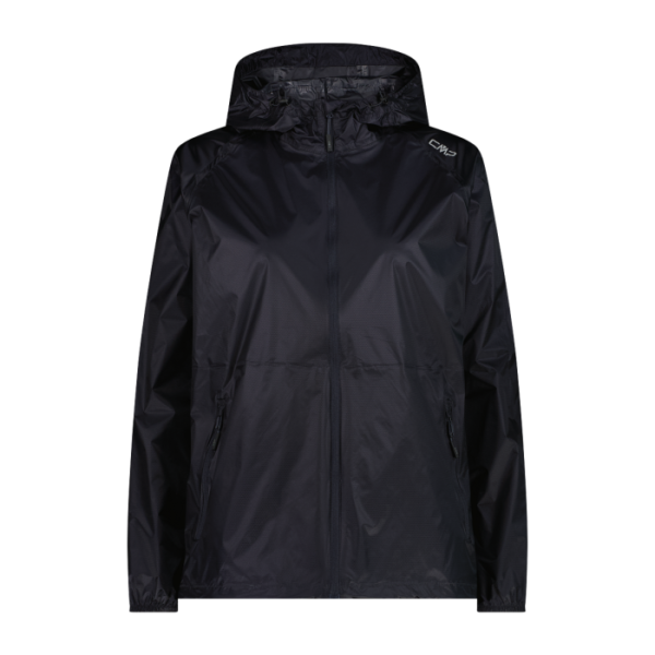 CMP Jacket Γυναικείο Συνθετικό Αδιάβροχο Regular Fit Anthracite