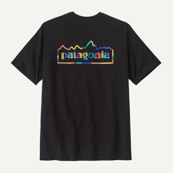 Patagonia Αντρικό Συνθετικό T-shirt Regular Fit Ink Black