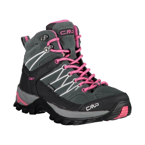 CMP Rigel Mid Trekking Shoes Wp Αδιάβροχα Γυναικεία Μποτάκια Ορειβασίας Grey-Fuxia
